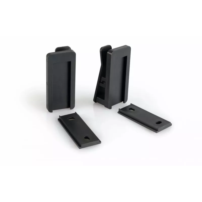 Soporte de pared para tablet Durable VISIOCLIP negro