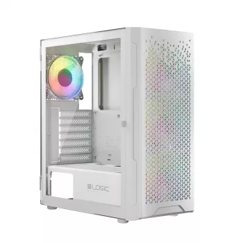 Carcasa Logic ARAMIS ARGB MINIDI USB 3.0 Blanca