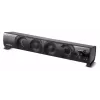 Altavoz de PC 2 en 1 Barra de sonido para ordenador con retroiluminación LED RGB, estéreo, gaming, USB 2 x 3W AUX 3,5 mm