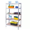 Estantería de almacén GreenBlue GB378 metal galvanizado 5 estantes, acero galvanizado, 900×400 mm, máx. 75 kg por estante