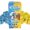 Set de manualidades infantil TUBAN Tuban SET FLUFFY SAND – azul y amarillo, 2 × 70 g, edad 3+