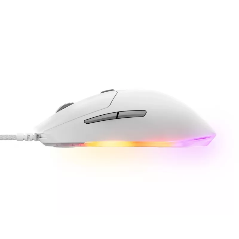 SteelSeries Rival 3 Gen 2 ratón para juegos, blanco