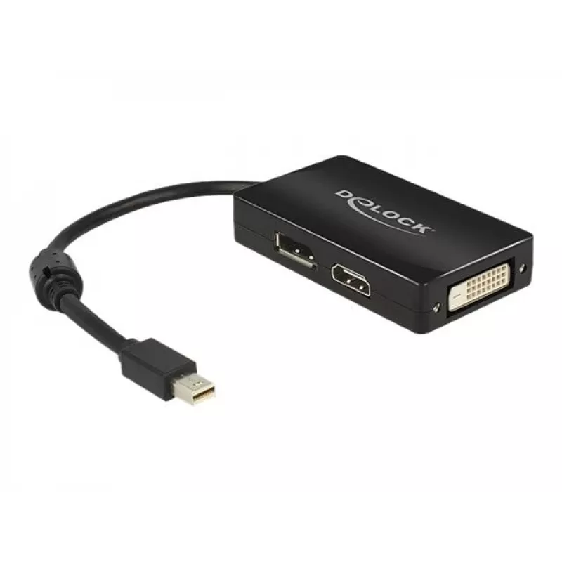 Cable DeLOCK 0,16 m DisplayPort HDMI DVI Mini DisplayPort