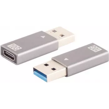Adaptador USB-A a USB-C ShiverPeaks 14-05033 – USB 3.1, 10 Gbit/s