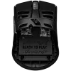 LORGAR MSE90W, aleación de magnesio ratón gaming inalámbrico Elite, negro