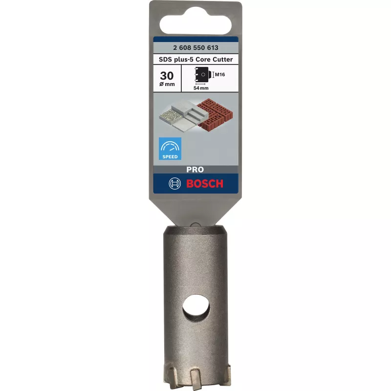 Bosch SDS plus-9 CoreCutters Set, Single, broca, metal, 80 g, 1 ud., 1 ud.