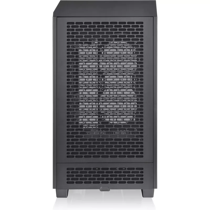The Tower 200, caja de torre negra, cristal templado