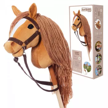 Caballo de palo HOPPIHORSE Hobby Horse A3 Chestnut