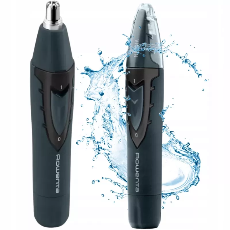 Recortadora de precisión ROWENTA TN3011F0 para orejas y nariz, pila AA 1,5 V, azul