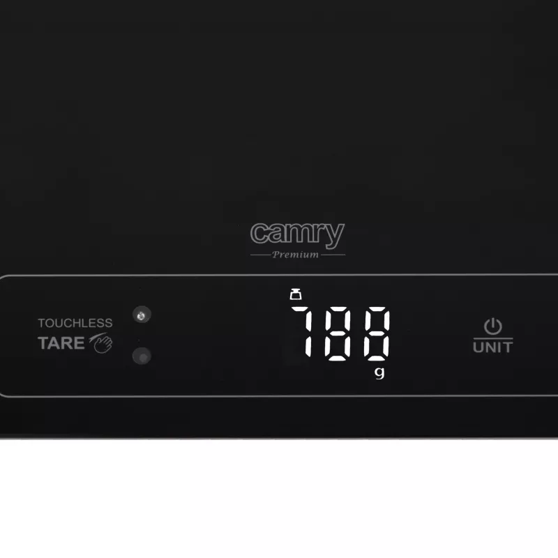 Báscula de cocina Camry CR 3175 Peso máximo 15 kg División 1 g Pantalla LED Negra
