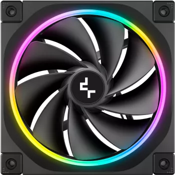 Ventilador de caja DeepCool FL12R 120 mm ARGB Reverse Blade, pack de 3