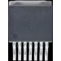 Regulador reductor ajustable Texas Instruments LM2678S-ADJ, entrada 8–40 V, salida 1,2–37 V, carcasa TO-263-7