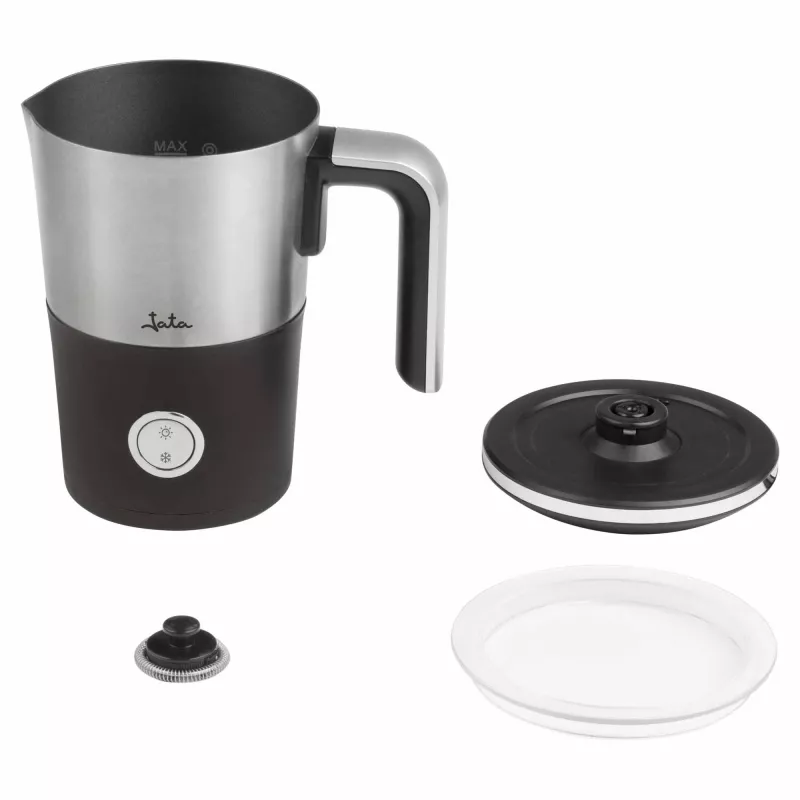 Espumador de leche automático JATA JECL1900 negro acero inoxidable 150ml 550W
