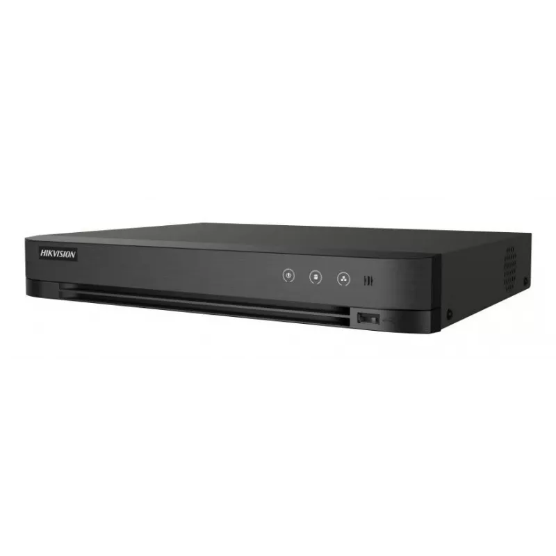 DVR Hikvision Pro Series 4 canales 1080p H.265 AcuSense negro
