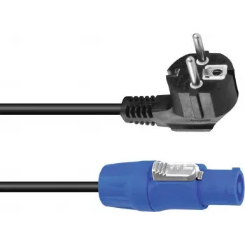 Cable de alimentación EUROLITE P-Con 3x 0,75 mm² 1,2 m