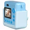 Denver KPC-1363BU Cámara de impresión instantánea infantil Dino con impresora térmica, 20 MP, azul