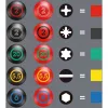 Set de destornilladores Wera Kraftform VDE/7 Heavy Metal 2