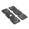 Cargador inalámbrico magnético 3en1 Choetech T588-F 15W (negro)