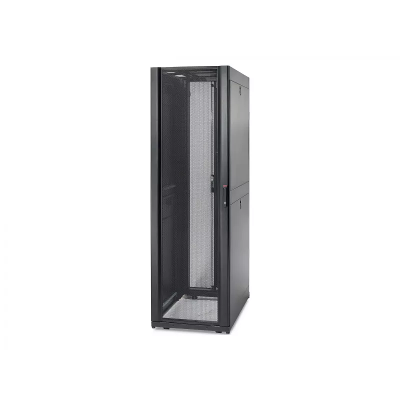 Carcasa rack independiente APC NetShelter SX 48U 600mm ancho x 1070mm fondo, capacidad 1704 kg, negro