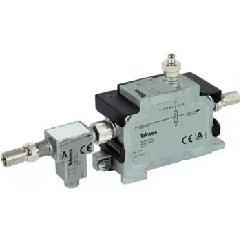 Televes UGF13-1 Descargador combinado de protección contra rayos y sobretensiones, Tipo 1+3, 75 Ohm, SAT/CATV
