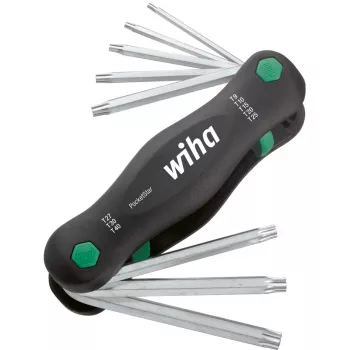 Destornillador de bolsillo Wiha PocketStar destornillador multibit, longitud 120 mm, modelo 23047