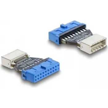 Adaptador DELOCK USB 5 Gbps de cabezal de 20 pines (hembra) a USB-B 5Gbps