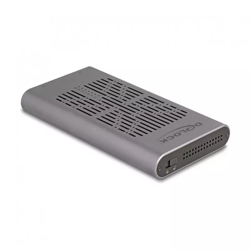 Carcasa SSD DeLOCK 42027 Gris M.2 10 Gbit/s USB Type-C