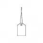 Etiqueta colgante con cordel HERMA 6932 15x24 mm con cordel blanco