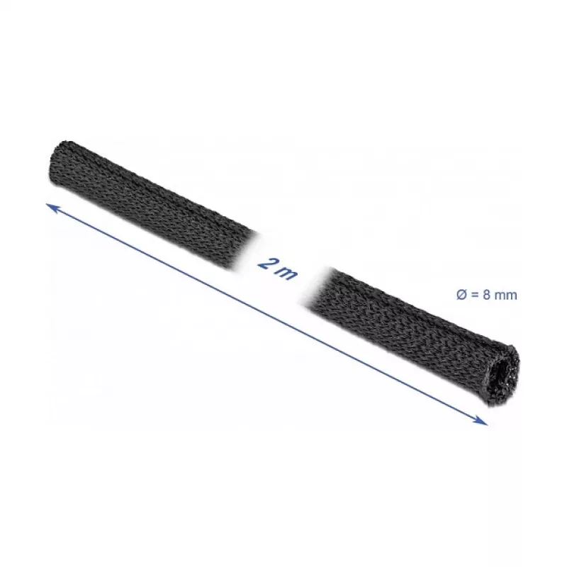 Funda para cables DeLOCK 19170 negro