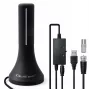 Antena de televisión QOLTEC TV DVB-T/T2 Qoltec (interior/exterior) Modelo 57065