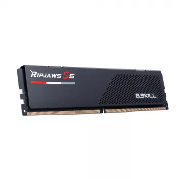 DIMM 32 GB DDR5-6000 (2x 16 GB) Dual-Kit, memoria RAM negra, F5-6000J3238F16GX2-RS5K, Ripjaws S5, INTEL XMP
