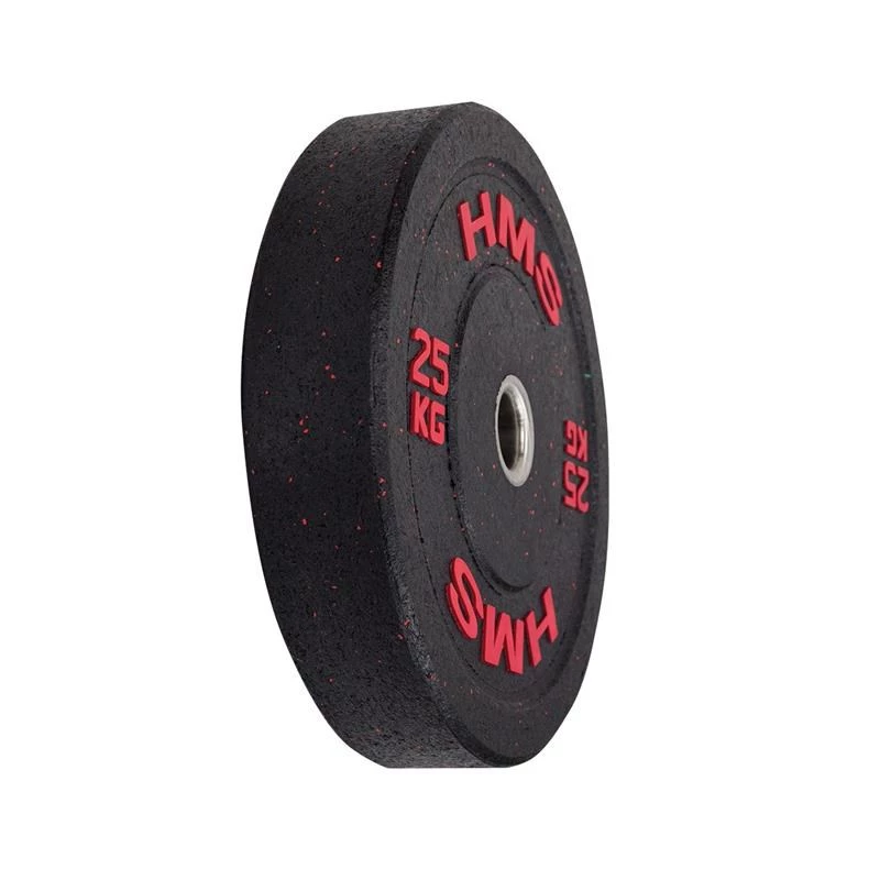 HMS Fitness HTBR25 1 ud. disco de peso olímpico con recubrimiento de goma