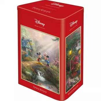 Thomas Kinkade Studios: Mickey y Minnie en la lata nostálgica, puzzle 500 piezas
