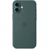 Apple iPhone 16 Plus Funda de silicona con MagSafe – Verde mar