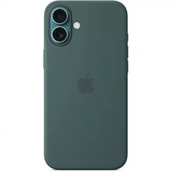 Apple iPhone 16 Plus Funda de silicona con MagSafe – Verde mar