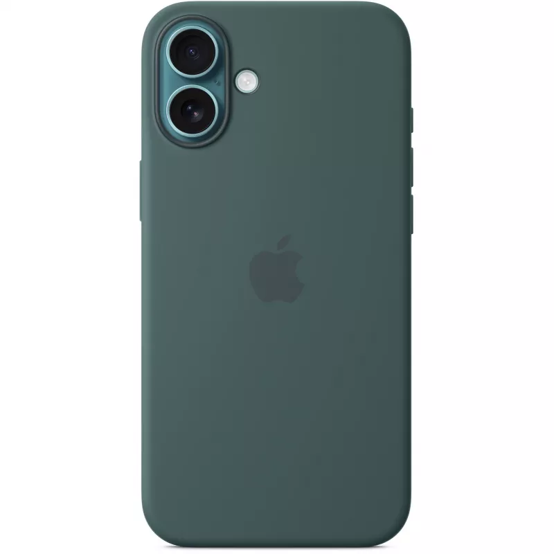Apple iPhone 16 Plus Funda de silicona con MagSafe – Verde mar