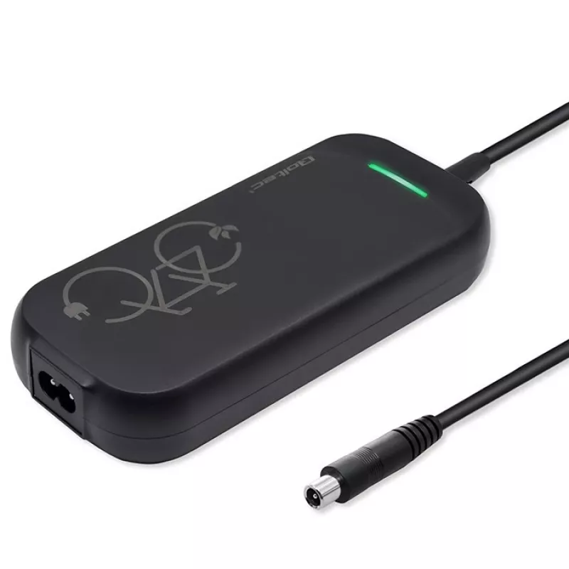 Cargador rápido Qoltec para patinete eléctrico XIAOMI / e-bike de 36V | 42V | 2A | 8,0*8,0mm+Pin | impermeable + cable de alimentación