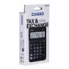 Casio MS-8F calculadora de sobremesa básica, de 8 dígitos, a pilas/solar, negra