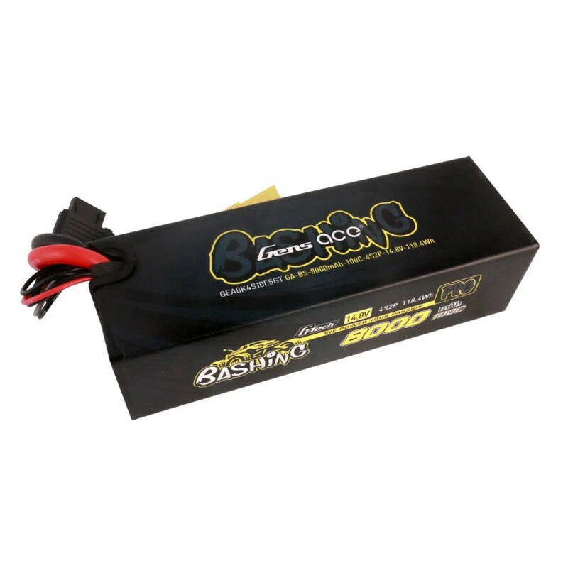 Pack de baterías LiPo Gens ace 8000mAh 14.8V 100C 4S2P