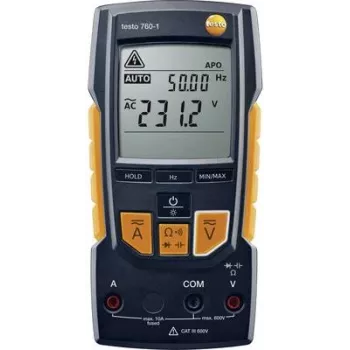 Testo multímetro digital RMS 600 VAC 600 VDC 10 ADC (TESTO 760-1)