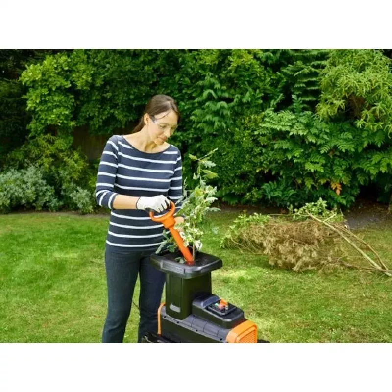 Black & Decker BEGAS5800-QS biotriturador de jardín 2800 W 45 L