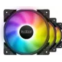 PCCOOLER 120mm HALO-FRGB-3I1 Ventilador para caja de PC, 120mm, 1000–2000 rpm, ARGB