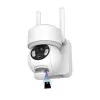 Cámara exterior Extralink Smart Life SolarEye Pro inalámbrica, 2.5K, WiFi, batería 5200 mAh, IP65