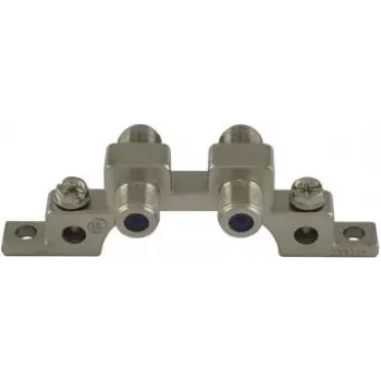 Televes ERD2N Bloque de puesta a tierra para 2 cables RF, 401110