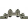 Televes ERD2N Bloque de puesta a tierra para 2 cables RF, 401110
