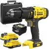 Taladro atornillador a batería STANLEY SFMCD711D2K 18V Li-Ion 2x2Ah, 2 velocidades, 80 Nm, LED, maletín