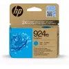 HP 924e EvoMore cartucho de tinta original cian, rendimiento alto (XL), cian, 1 unidad, 800 páginas, pack individual