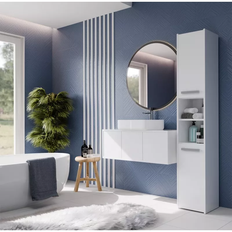 Armario de baño Topeshop S30 blanco