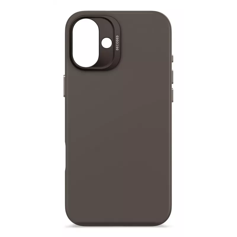 Funda Decoded Silicone para iPhone 16 Plus 17 cm negra