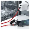 Cable USB RealPower MagneticCharge2 1 m rojo carga rápida transferencia de datos